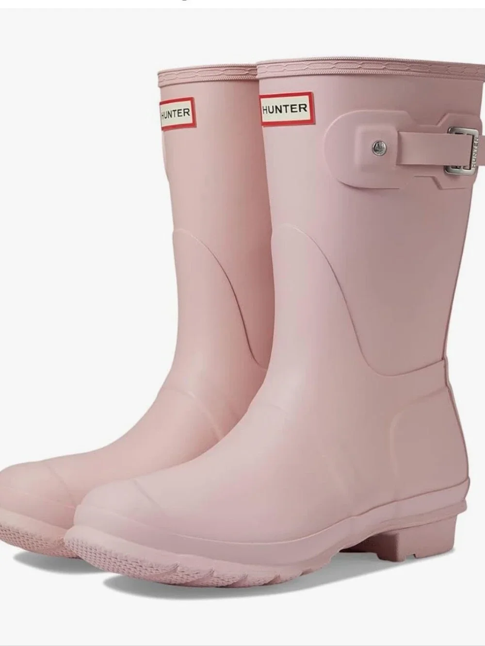 Hunter Women's Original Short Rain Boots - Pink
